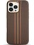 Apple iPhone 15 Pro Max Uyumlu Kılıf Zebana Goldrix Karbon Fiber M-Safe Kılıf Kahverengi 2
