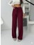 Fitilli Şardonlu Pantolon Bordo A4058 1