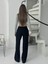 Fitilli Şardonlu Pantolon Siyah A4058 3