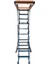 Akordeon Metal Çatı Merdiveni 70X100 Cm 4