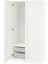 Pax Gardırop, Beyaz, 100X60X201 cm 1