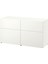 Dolap Kombinasyonu, Beyaz, 120X42X65 Cm, Lappvıken, Fren Raylı 1