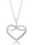 925 Ayar Gümüş Kalpli Sonsuzluk Kadın Gümüş Kolye PT2610279 1