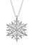 925 Ayar Gümüş Kar Tanesi Kadın Gümüş Kolye T5150 1