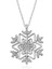 925 Ayar Gümüş Kar Tanesi Kadın Gümüş Kolye T5151 1