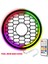 Pixel Ledli 30CM Bass Hoparlör Kapak 1 Adet Animasyonlu PK-5672 1