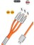 3 In 1 Universal Data Şarj Kablosu 120W- 3A Hızlı Şarj & Veri 2