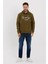 Süperlife Erkek Kapşonlu Regular Fit Brooklyn Baskılı Ince Sweatshirt SPR23SW361 1