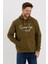 Süperlife Erkek Kapşonlu Regular Fit Brooklyn Baskılı Ince Sweatshirt SPR23SW361 4