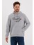 Süperlife Erkek Kapşonlu Regular Fit Brooklyn Baskılı Ince Sweatshirt SPR23SW361 1
