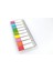Şeffaf Renkli Postit Post-It Post It. Kitap Ayracı Ayraç Postit Sticker Not Kağıdı 180 Yaprak 2