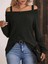 Kadın Askılı Iki Omuzu Açık Salaş Yün Viskon Bluz 1