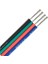 4 Pin Kordon Kablo 4X0.22MM Rgb Şerit LED Kablosu 4 Lü Jst Elektrik Kablosu Kalaylı Bakır Kablo 100 Metre 2