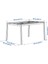 Çalışma Masası Iskeleti, Beyaz, 140X108X73 cm 3
