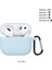 Airpods 3. Nesil Uyumlu Renkli Kir Tutmaz Silikon Kancalı Kılıf 3