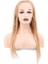Düz Front Lace Gerçek Tül Peruk / Altın Karamel / 60/65 cm 1