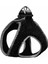 Üç Kilitli Kürklü Kedi Köpek Göğüs Tasması 24-28 cm Xx-Small Siyah 2