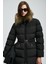Eco Kaz Tüyü Kadın Mont Siyah 3