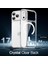 iPhone 17 Pro Max Kılıf Şeffaf Magsafe Magnetik Kamera Çıkıntılı Kılıf Kablosuz Şarj, Darbe Emici 3