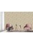 Krem Rengi Geometrik Desen Duvar Kağıdı, Silinebilir, 16,5 M² - Roka 23108-3 1