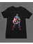 Captain America Kaptan Amerika Marvel Unisex Tişört T-Shirt 2