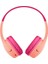 AUD002 Soundform Mini Kablosuz Kafaüstü Çocuk Kulaklık-Pembe 2