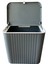 Mutfak Tezgah Üstü ve Dolap Askılı Çöp Kovası, Gri 15 Lt 3
