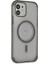 Allzey Joko Iphone 12 Hilton Magsafe Kapak - Titan Gri 2