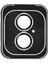 Allzey Joko Iphone 16 Pvd Metal Kamera Lens - Gümüş 1