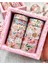 Masking Tape Yaldızlı Çiçek Desenli 12’li Pembe Kutu Washi Bant/washi Tape/bullet Journal/ Scrapbook 4