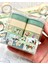 Vintage Çiçek & Posta Temalı Washi Bant Seti Yeşil Tonlar / Washi Tape / Bullet Journal / Scrapbook 4