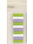Şeffaf Renkli Postit Post-It Post It. Kitap Ayracı Ayraç Postit Sticker Not Kağıdı 200 Yaprak 1