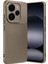 Allzey Newface Xiaomi Note 14 5g Auto Focus Karbon Kapak - Kahverengi 1