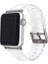 ​​​apple Watch 42MM 10.nesil Krd-13 Şeffaf Silikon Kordon 1