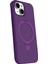 Allzey Newface Apple Iphone 15 Regal Magsafe Standlı Kapak - Derin Mor 3