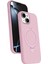 Allzey Newface Apple Iphone 15 Plus Regal Magsafe Standlı Kapak - Açık Pembe 1