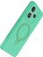 Allzey Newface Xiaomi Redmi Note 14 4g Regal Magsafe Standlı Kapak - Yeşil 3