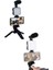 Wizard Video Making Kit Telefon Tutucu Vlog Video Mini LED Işıklı 1