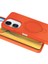 Allzey Newface Xiaomi Redmi 13C Regal Magsafe Standlı Kapak - Turuncu 3