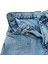 Kız Çocuk Wide Baggy Geniş Paça Kot Pantolon(Jean) 6