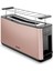 Şık Rose Gold Ekmek Kızartma Makinesi, Beyaz Renkli, Pratik ve Modern Tasarım 2