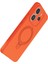 Allzey Newface Xiaomi Redmi Note 14 4g Regal Magsafe Standlı Kapak - Turuncu 3