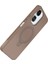 Allzey Newface Xiaomi Redmi 13C Regal Magsafe Standlı Kapak - Çöl Titanyum 4