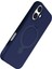 Allzey Newface Apple Iphone 16 Regal Magsafe Standlı Kapak - Lacivert 4