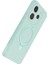 Allzey Newface Xiaomi Redmi Note 14 4g Regal Magsafe Standlı Kapak - Su Yeşili 3