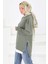 Garnili Fermuarlı Oysho Sweatshirt D-1 Haki - 27610 3