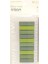 Şeffaf Yeşil Tonlar Renkli Postit Post-It Post It. Kitap Ayracı Ayraç Postit Sticker Not Kağıdı 1