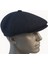 Erkek Kışlık Kaşe Kumaş Düğmeli Balık Sırtı Desenli Kasket Şapka (Newsboy Cap) 1