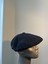 Erkek Kışlık Kaşe Kumaş Düğmeli Balık Sırtı Desenli Kasket Şapka (Newsboy Cap) 2