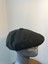 Erkek Kışlık Kaşe Kumaş Düğmeli Balık Sırtı Desenli Kasket Şapka (Newsboy Cap) 2